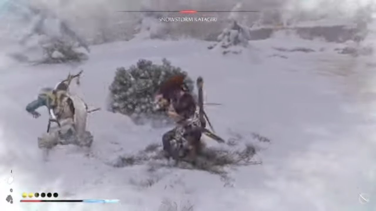 Snowstorm Katagiri Battle – PS5 Ghost of Yotei