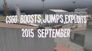 CS:GO Boosts jumps exploits 2015 september