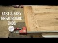 Create Woodworking Breadboard Ends Quick And Easy