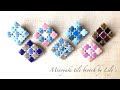 [美濃焼タイルのブローチの作り方]ハンドメイドアクセサリー＊UVレジン