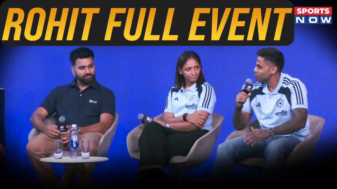 Full Event | Rohit Sharma | Suryakumar | Harmanpreet | ICC T20 World Cup 2026 Schedule | fixtures