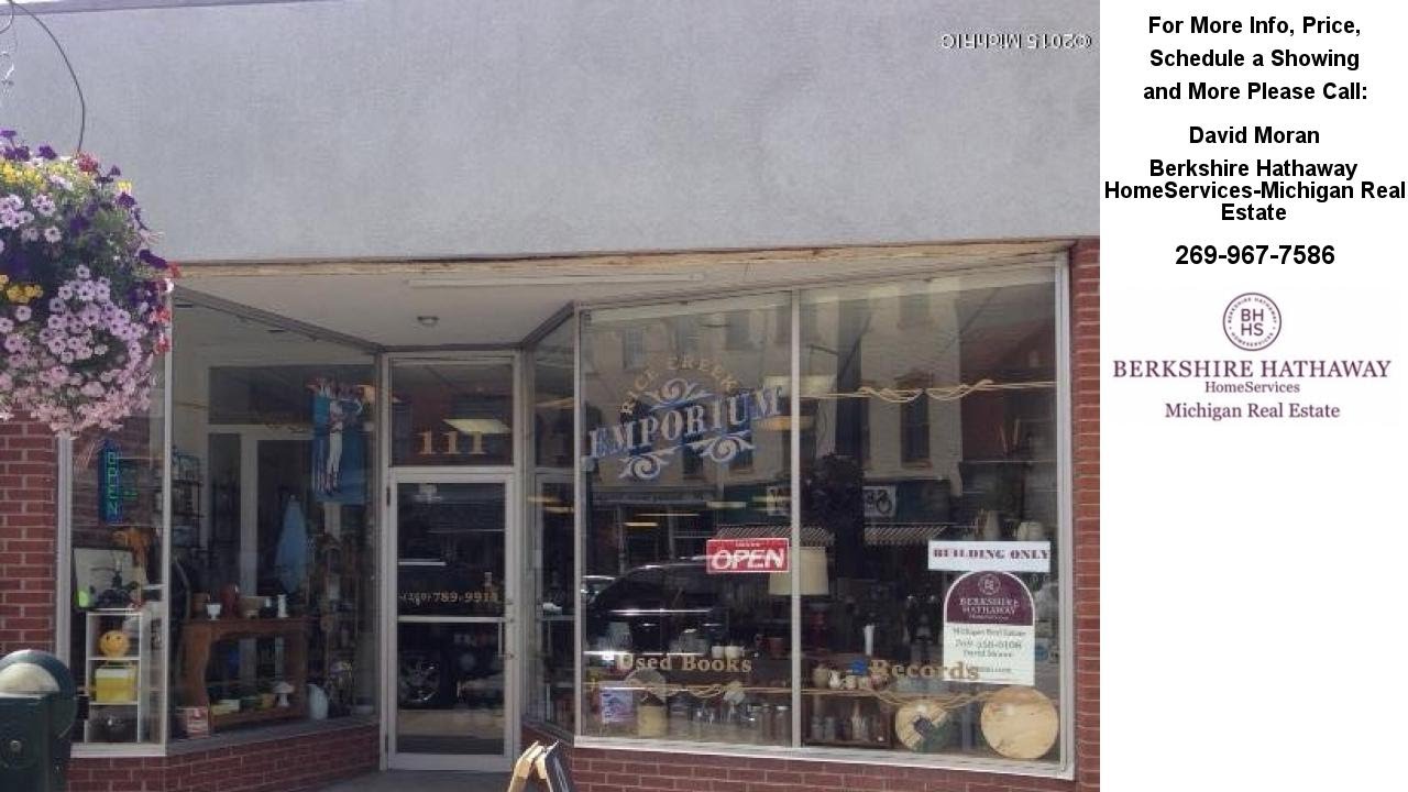 111 W MICHIGAN Avenue, Marshall, MI Presented by David Moran.