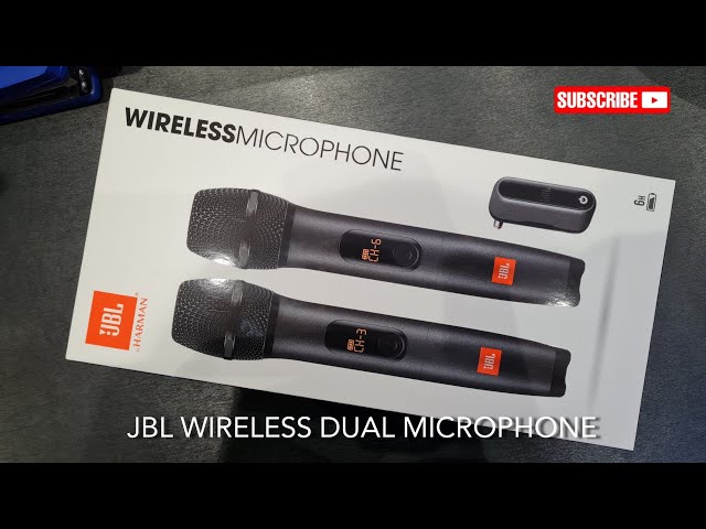 Радіосистема із двома ручними мікрофонами JBL WIRELESS MICROPHONE