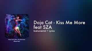 Doja Cat - Kiss Me More feat. SZA (Official Instrumental + Lyrics on Screen / Karaoke)