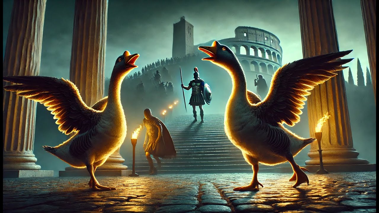The Geese That Saved Rome: How Sacred Birds Foiled an Invasion! - YouTube