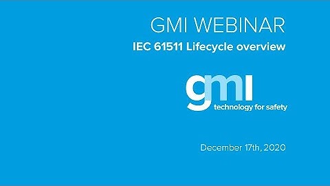 IEC 61511 Life cycle overview - (17/12/2020)