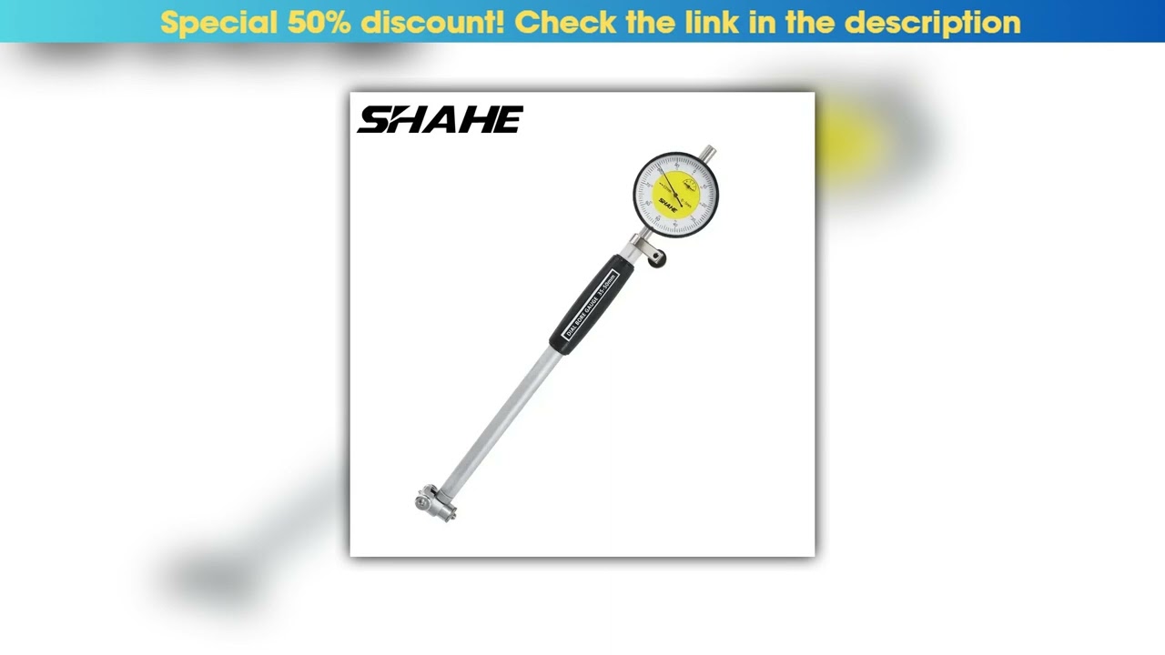 Top SHAHE 18-35/35-50/50-160 mm 0.01 mm High Accuracy Dial Bore Gauge Hole Diameter Measuring Gauge