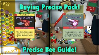❄️Buying Precise Pack and New Precise Bee Guide!❄️ - Bee Swarm Simulator