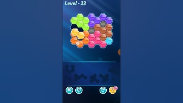 Block Hexa Puzzle Specialist Level 23 Walkthrough