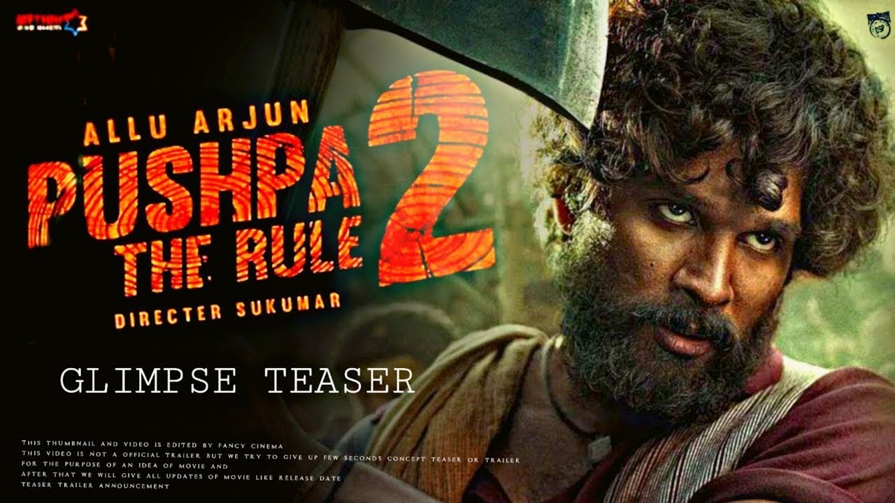 pushpa 2 trailer teaser out now - YouTube