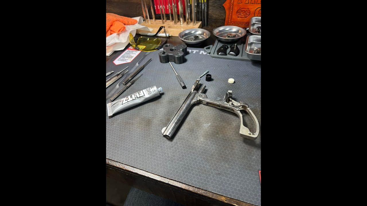 Smith & Wesson .38 DA/SA Top Break Disassembly and Reassembly Part1