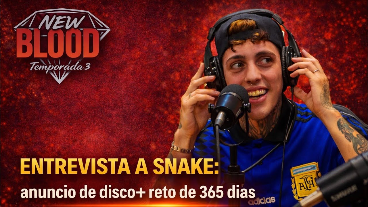 SNAKE | Entrevista, Anuncio de ÁLBUM, Filtra Canción en VIVO, Reto de 365 DÍAS | NEW BLOOD # 02