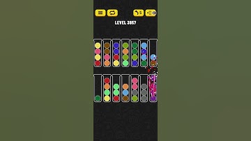 Ball Sort Puzzle Level 3657