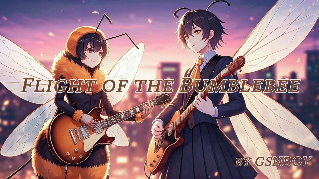 [4K] Flight of the Bumblebee - N.R.K [Guitar Cover]