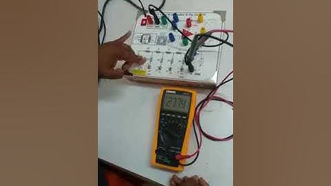 4-bit DAC using R-2R  Ladder Network pratical