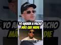Hanzel habla sobre el amor que sentía por Pacho😢❤️ #hanzel #pacho #reggaeton