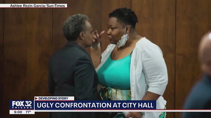 Tensions flare: Lightfoot, alderwoman clash at Chi...