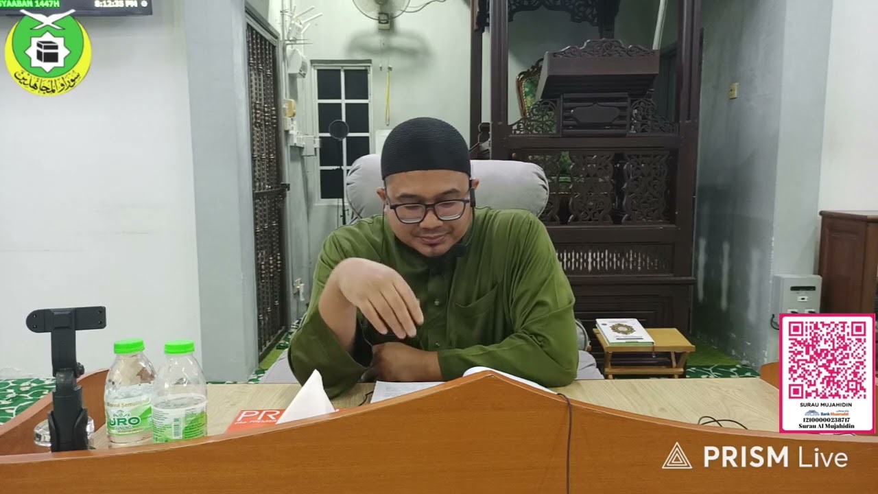 Kuliah Maghrib 6 Feb 2026 Ustaz Muhammad Hazim Haznan Kitab Permata Tauhid