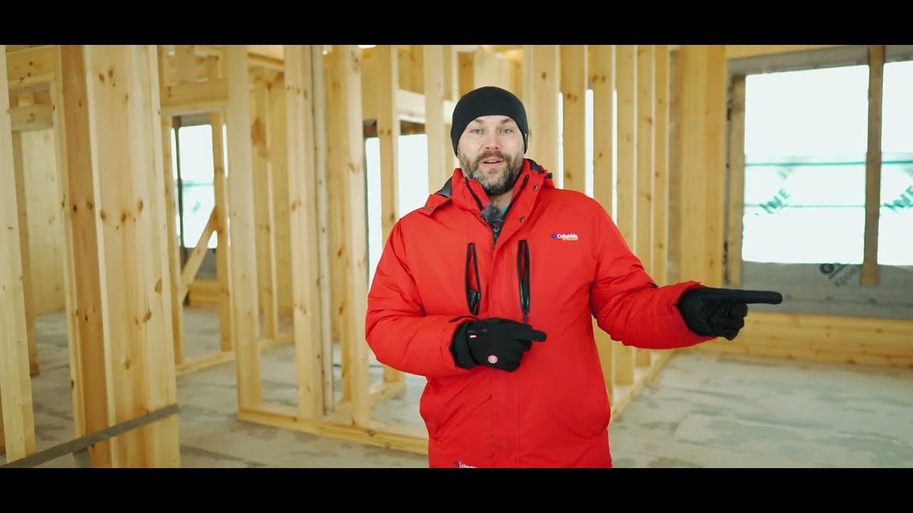 Быстровозводимый ДОМ 120 м2 / Обзор дома под чистовую отделку - YouTube