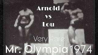 Mr. Olympia 1974 Arnold Schwarzenegger Peak | Very Rare Arnold Schwarzenegger Video | Arnold vs Lou Resimi