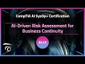 AI-Driven Risk Assessment for Business Continuity | Exclusive Lesson