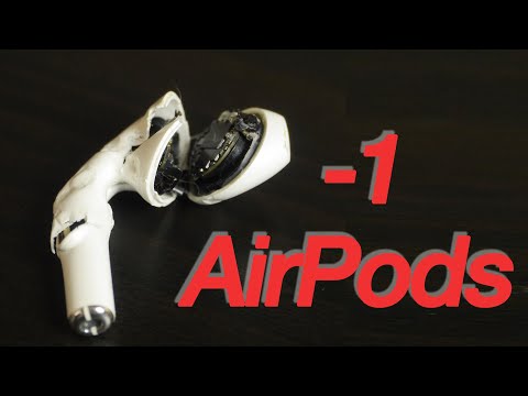 ЧТО ДЕЛАТЬ ЕСЛИ ПОТЕРЯЛ ИЛИ СЛОМАЛ ОДИН НАУШНИК AIRPODS (1, 2)