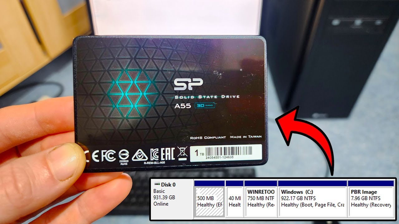How to Upgrade to SSD and Resize HDD Partition 💯 - YouTube