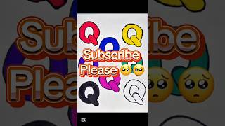 🔥Satisfying Colours Q Alphabets Art🔥#colouring #creativeart #satisfyingvideo