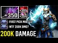 CRAZY 200k Damage in 67 Min! Seer Stone OC Zeus Thunder God Destroy Top Meta Cores Epic Game Dota 2