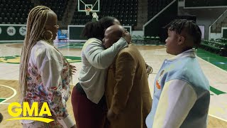 Mom meets woman who saved son's life with bone marrow donation l GMA