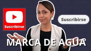 Cómo Crear Una Marca De Agua Para YouTube 2023 by TheFigCo en Español 24,675 views 1 year ago 5 minutes, 50 seconds