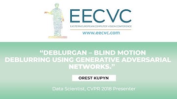 Orest Kupyn.  DeblurGAN – Blind Motion Deblurring using Generative Adversarial Networks.