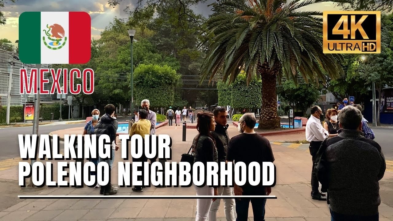Mexico City, Mexiko | polanco | Stadsvandring 4K