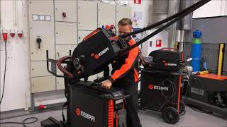 X8 MIG Welder highlights - Counterbalance arm