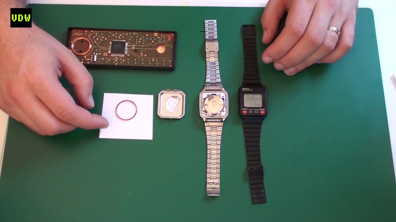 VintageDigitalWatches - Ep 29 - Seiko Memo Diary transmission
