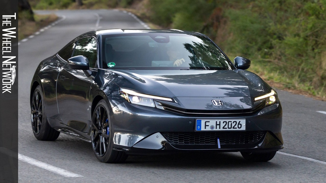 2026 Honda Prelude e:HEV | Meteoroid Grey Metallic | Driving, Interior, Exterior (EU Spec) [4K]