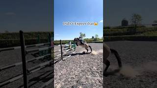Didn’t Expect That😱 #horse #equestrian #horseriding #viralshorts #amazing #fyp #trending #foryou