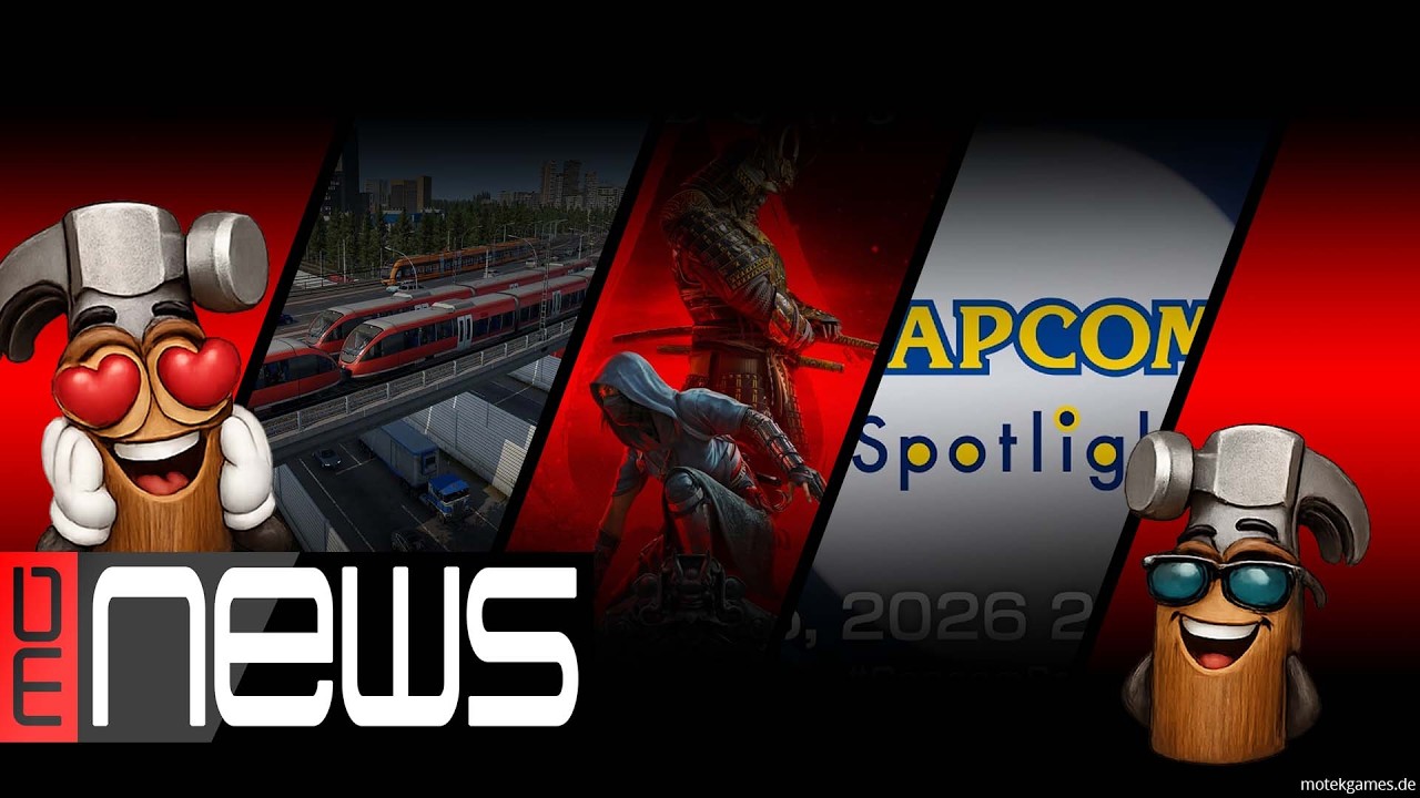 NEWS ★ Highlights der Capcom Spotlight! MAR10 Day steht an! Assassins Creed: Shadows Support Ende!