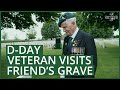 WW2 veteran visits friends grave | Bayeux War Cemetery | Commonwealth War Graves Commission | #CWGC