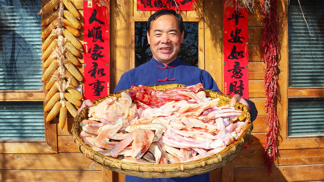 Простой рецепт острой тушёной утки с нуля! Сладко-солёно, очень вкусно | Дядя Сельский Гурман