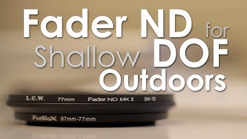 How to Get Blurry Backgrounds When Filming DSLR Video Outside