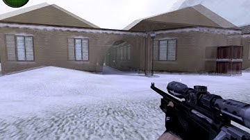 Counter-Strike 1.6 awp_winter_train_station Map Preview