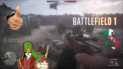 Battlefield 1 - Video 6 - Capture the Flag as the Kingdom of Italy - (no commentary gameplay)