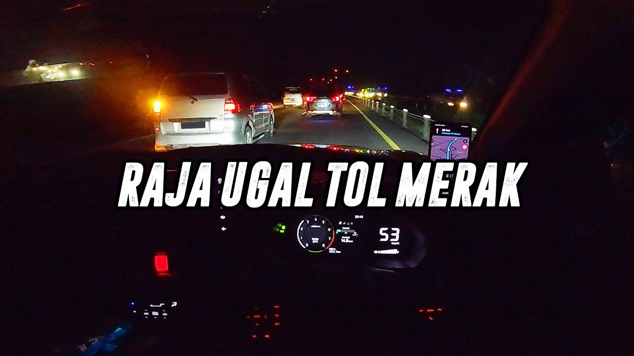 Raja Ugal Tol Merak‼️ Suzuki APV Lincah Kawal Rocky Turbo - POV Driving Indonesia