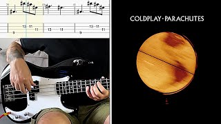 Coldplay – Sparks BASS COVER with TABS