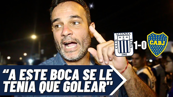 HINCHAS de ALIANZA LIMA reaccionan a LA VICTORIA ante BOCA JUNIORS (1-0) | COPA LIBERTADORES