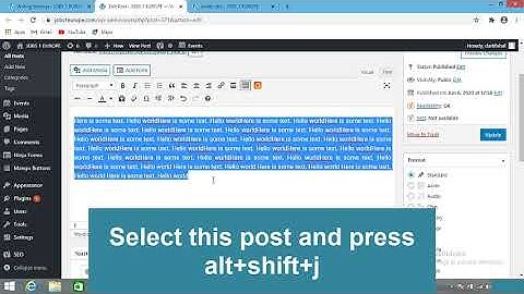 How to make a post justify in WordPress || Justify post using Classic editor and block editor mode