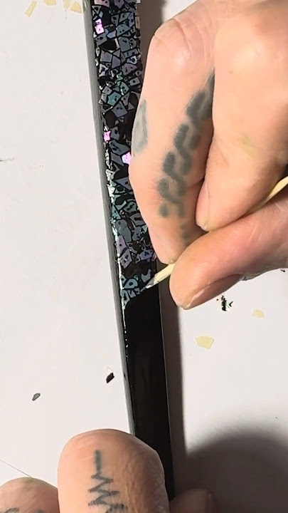 Making Traditional Japanese Tattoo Instruments called Nomi for Tebori