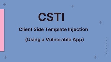 CSTI | Client Side Template Injection