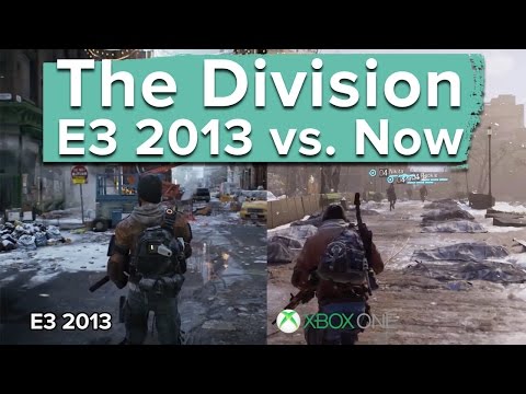 The Division: E3 2013 vs. Now - graphics and gameplay comparison